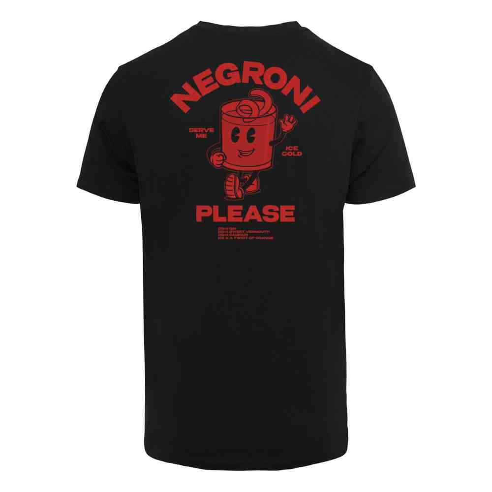 Mister Tee - Negroni Please Tshirt Homme - Noir